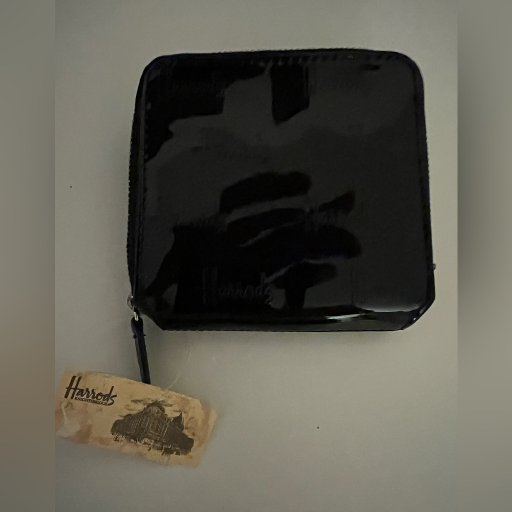 Harrod’s Knightsbridge New Old Stock Patent Leather Purse